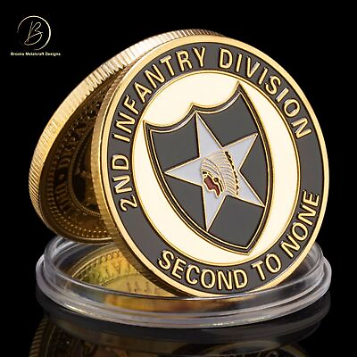 #ad Army 2nd Infantry Division Challenge Coin