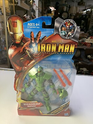 #ad 2010 Hasbro Marvel Studios Iron Man the armored avenger series Titanium Man