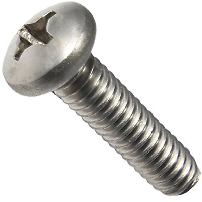 #ad 8 32 Machine Screws Phillips Pan Head Stainless Steel All Lengths in Listing