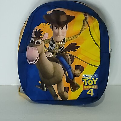Toy Story 4 Bullseye Woody Riding Kids Backpacks Disney Pixar 10quot; x 8quot; $16.99