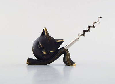Richard Rohac Austrian designer and artist. Art deco cork screw in bronze $500.00