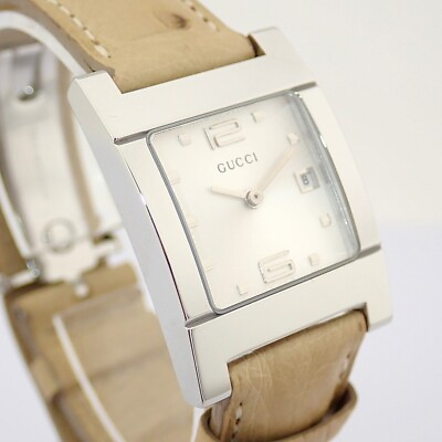 #ad Gucci 7700L UNWORN Date Wrist Watch.