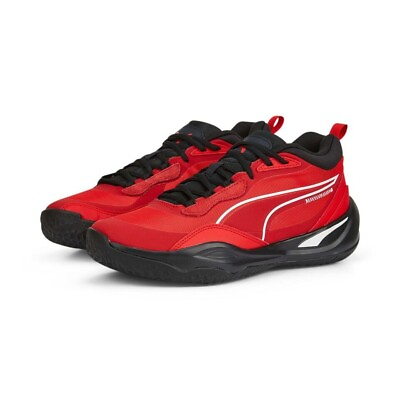 #ad Puma Men#x27;s Playmaker Pro 377572 01 Sneakers Basketball Shoes Red Size 12