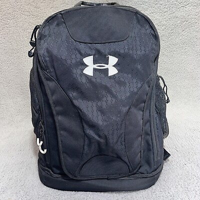 #ad #ad Under Armour Unisex 45L Black Travel Large Backpack Weekender