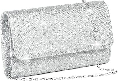 #ad Evening Bag Clutch Purses Rhinestones Sparkling with Detachable Chain