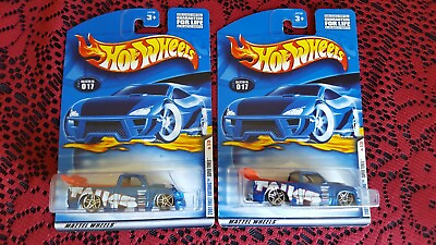 #ad 2001 HOT WHEELS FIRST EDITIONS SUPER TUNED WITH amp; WITHOUT OPEN SPOILER 2 CAR SET