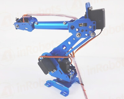 #ad 6 Axis Robot Arm ABB Industrial Mechanical Manipulator Servos Unassembled