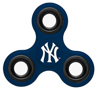 #ad New York Yankees 3 Way Diztracto MLB Logo#x27;d Fidget Spinner z