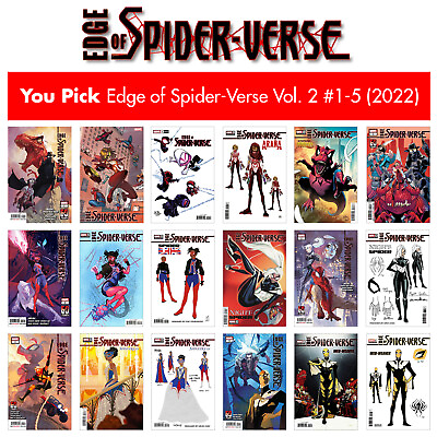 #ad U PICK Edge of Spider Verse Vol. 2 #1 5 2022 Amazing Spider Man NM 1 2 3 4 5