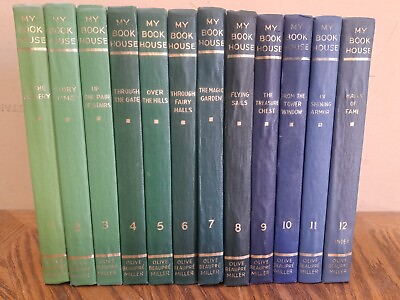 #ad My Book House Complete 12 Volume Set Hardcover 1950