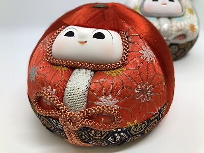 #ad Daruma Dolls Japanese Antique Amulets BuddhismMeditationCute Home Decor