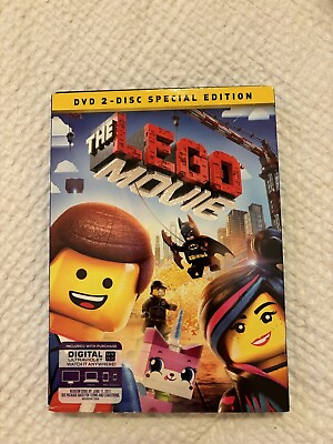#ad The Lego Movie DVD 2014 With Case Great Condition 2 Discs