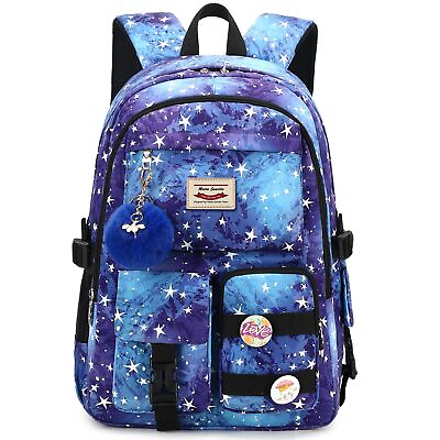 #ad Starry Sky Print Backpack for Boysamp;Girls Daypacks Water Resistant Breathabili...
