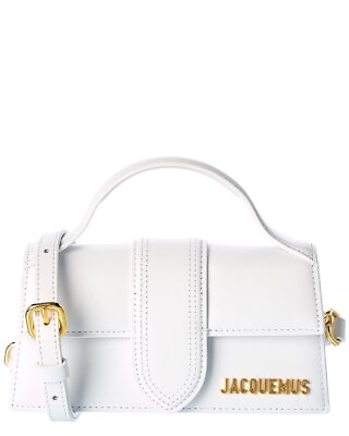 #ad Jacquemus Le Bambino Small Leather Shoulder Bag Women#x27;s White
