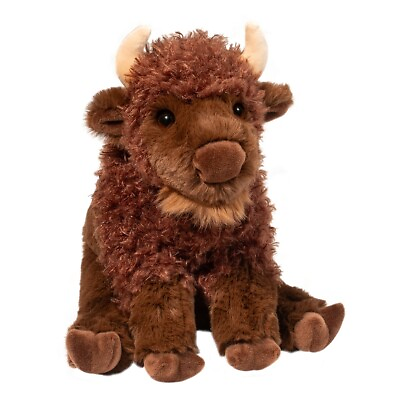 #ad BUFFIE the Plush BUFFALO Bison Stuffed Animal by Douglas Cuddle Toys #4813