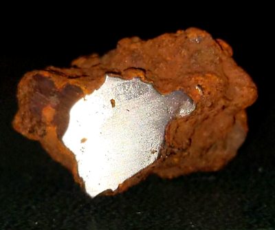 #ad 13.2g Iron Meteorite Windowed Iridium Cobalt Nickel :Ancient Fall::New Find: