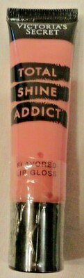 #ad Victorias Secret Total Shine Addict Flavored Lip Gloss Candy Baby Free Ship Pink