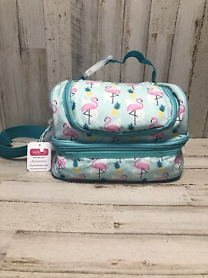 #ad VASCHY Lunch Box Bag Insulated Lunchbox Tote for Little Girls School Day NEW