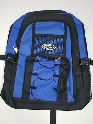 #ad lightweight Kids backpack preschool children#x27;s backpack blue black sport