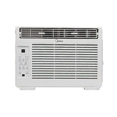 #ad Midea 5000 BTU 115V Window Air Conditioner with Remote White MAW05R1WWT