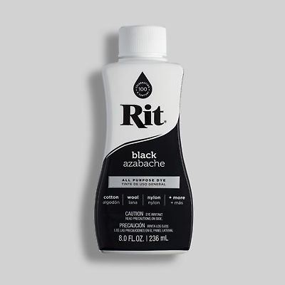 #ad #ad Rit All Purpose Liquid Dye Black 8 fl oz fast delivery