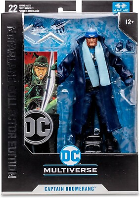 #ad McFarlane Toys DC Multiverse Captain Boomerang The Flash 7in Figure PRESALE