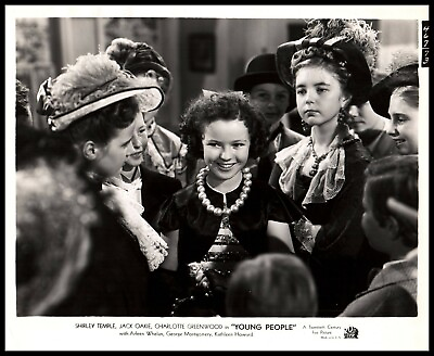 #ad Shirley Temple in Young People 1940 PORTRAIT HOLLYWOOD ORIGINAL Photo 557
