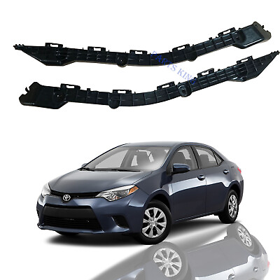 #ad For 2014 2018 Toyota Corolla Rear Bumper Bracket Side Support 2pcs Left Right