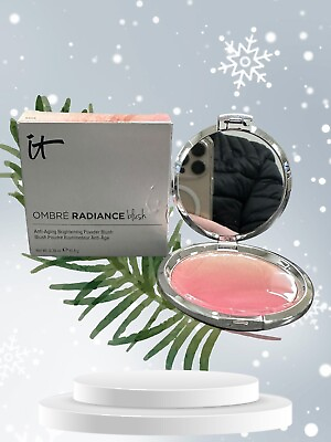 #ad IT Cosmetics Ombre Radiance Blush Love Anti Aging Brightening Powder 0.38 oz NIB