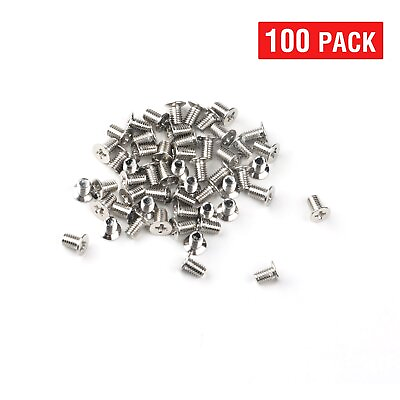 #ad New Lot 100 pcs 2.5quot; HDD Hard Drive Caddy Screws for HP Dell Toshiba Laptop