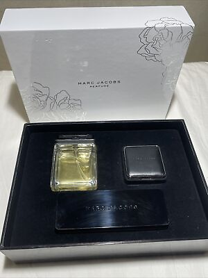 #ad Marc Jacobs Classic 3 pc Gift Set 3.4 oz Eau De Parfum Creme Mini Discontinued