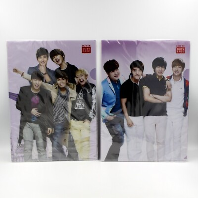 #ad Super Junior Japan Promo Limited A4 Clear file Set