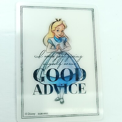 #ad Alice Good Advice Weiss Schwarz Disney 100 Years Lenticular #D100 HR01 3D