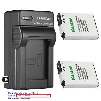 #ad Kastar Battery Wall Charger for Nikon EN EL12 MH 65 amp; Nikon Coolpix S6200 Camera