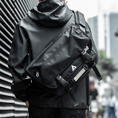 #ad Men Fashion Waterproof Crossbody Shoulder Messenger Travel Sling Bag Sports Pack