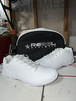 #ad Rebel Athletic Women#x27;s US 7.5 Rise II Cheerleading Shoes White