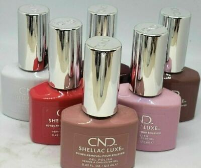 #ad CND Shellac Luxe 60 Second Removal GEL POLISH Choose From 75 Colors