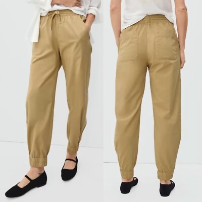 #ad NWT Everlane The Easy Jogger Pants Organic Cotton Size XS Tan New With Tags Pant