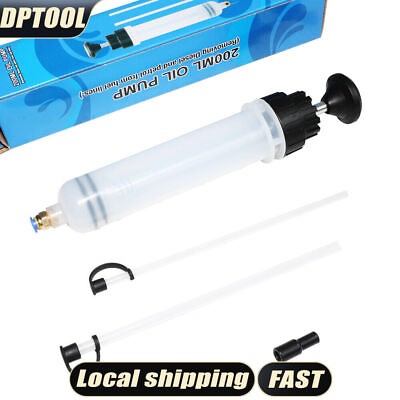 #ad 200cc Automotive Brake Fluid Extraction Syringe amp; Filling Pump Filling Syringe