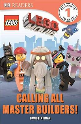 #ad DK Readers L1: The LEGO Movie: Calling All Master Builders Paperback GOOD