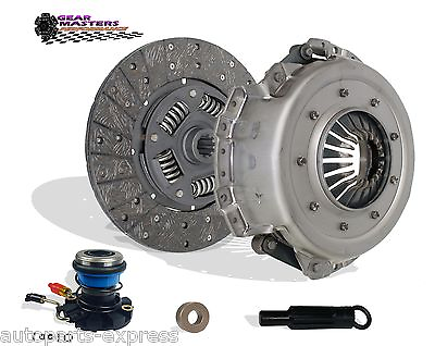 #ad CLUTCH WITH SLAVE KIT GEAR MASTERS FOR 93 94 FORD F150 F250 F350 4.9L L6