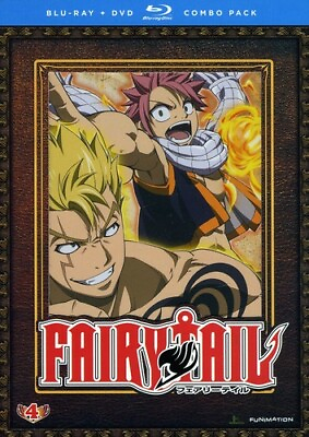 #ad Fairy Tail: Part 4 Blu Ray DVD Combo Pack Funmation