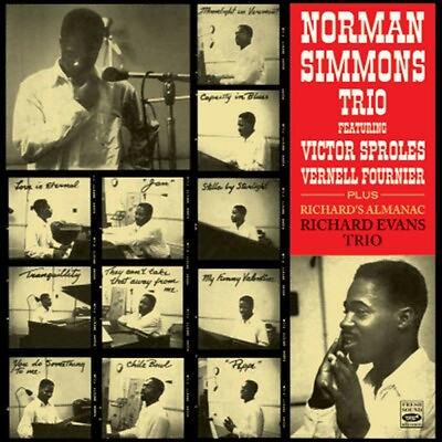 #ad Norman Simmons Trio Richard Evans Trio 2 LPS On 1 CD