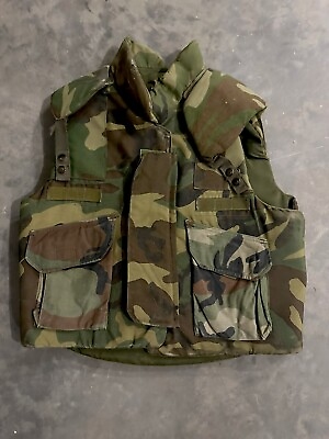 #ad Body Armor Fragmentation Protective Vest Size Medium