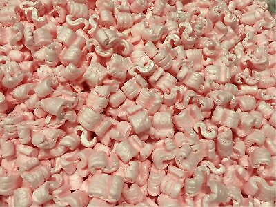 #ad Packing Peanuts Shipping Anti Static Loose Fill 30 Gallons 4 Cubic Feet Pink
