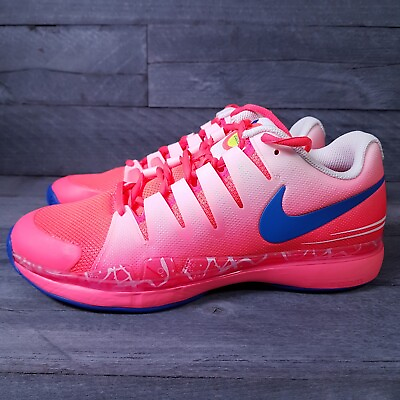 #ad NIKE Air Zoom Vapor Tour Tennis Shoes Mens 6 15 Cocktail Hot Punch Pink Federer