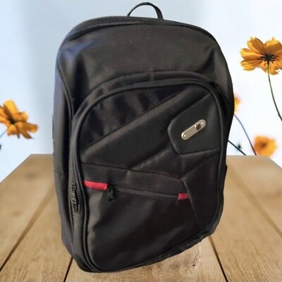 #ad FUL Backpack Book bag laptop bag With Tons of Pockets School Work Travel Hiking