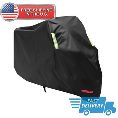 #ad 4XL Motorcycle Waterproof Cover For Harley Davidson Street Electra Glide Touring