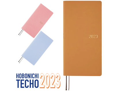#ad Hobonichi Techo Weeks 2023 Smooth 3 Color Hard Cover Book ENG or JPN JAPAN NEW