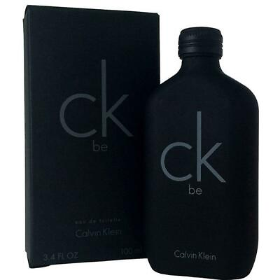 Ck Be by Calvin Klein 3.4 oz EDT Cologne for Men Perfume Women Unisex New In Box $20.47
